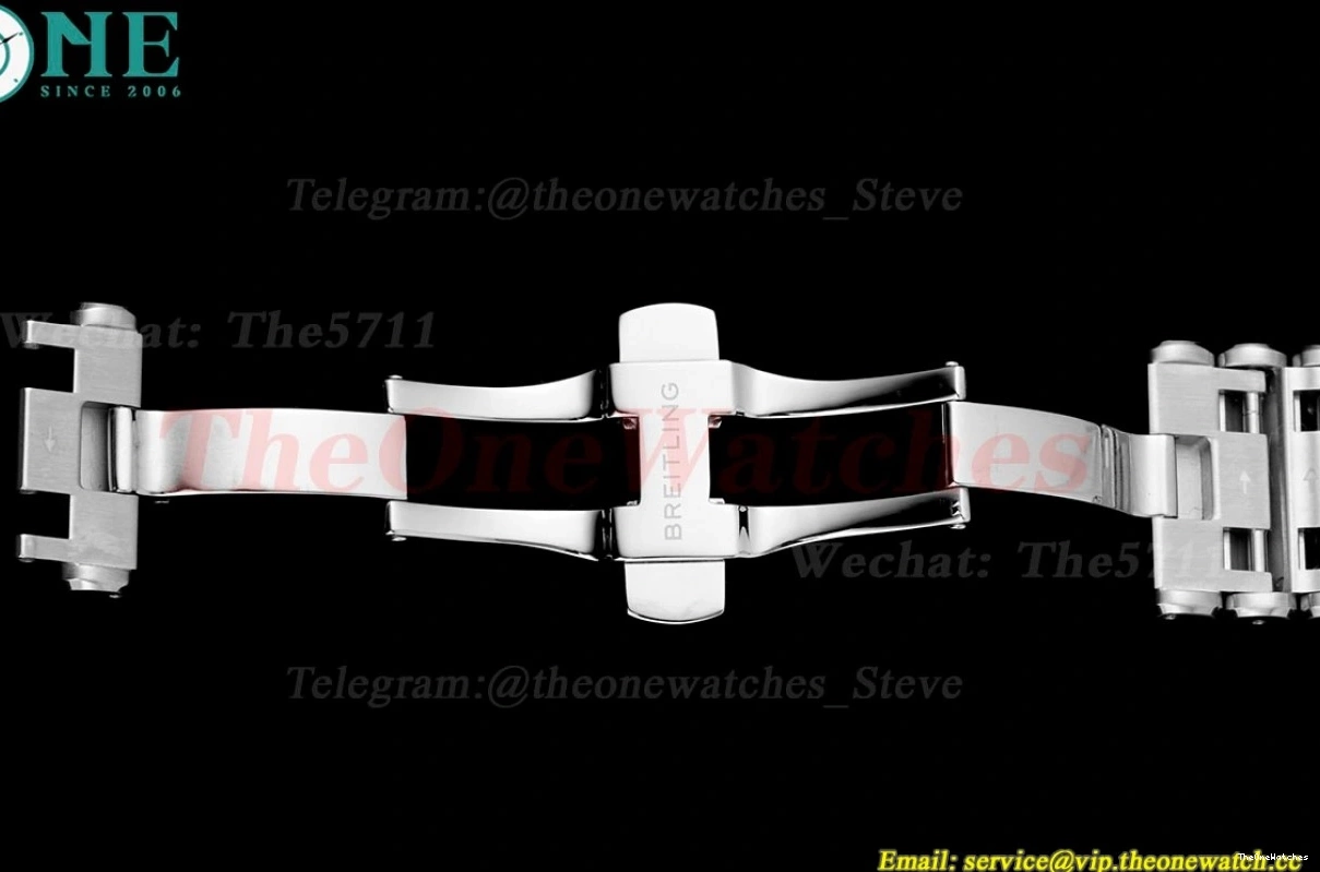 TF A7750 SS Stk B01 Chronomat Blue 42MM SS 0203